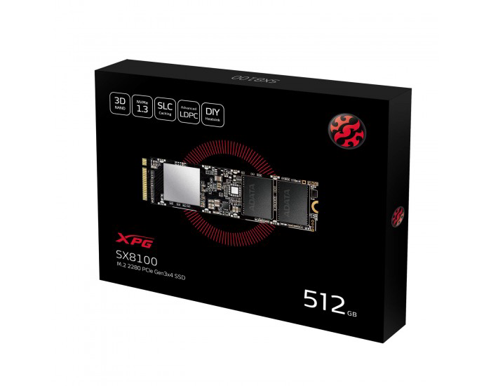 ADATA SSD 512GB NVME XPG (SX8100)